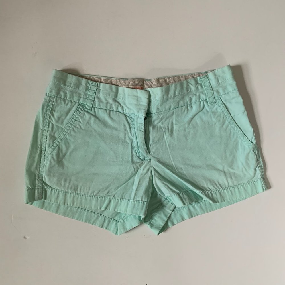 J Crew Mint Colored Chino Short